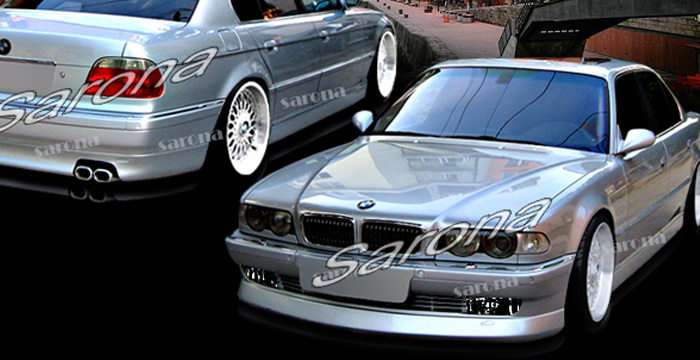 Custom BMW 7 Series  Sedan Side Skirts (1995 - 2001) - $490.00 (Part #BM-021-SS)